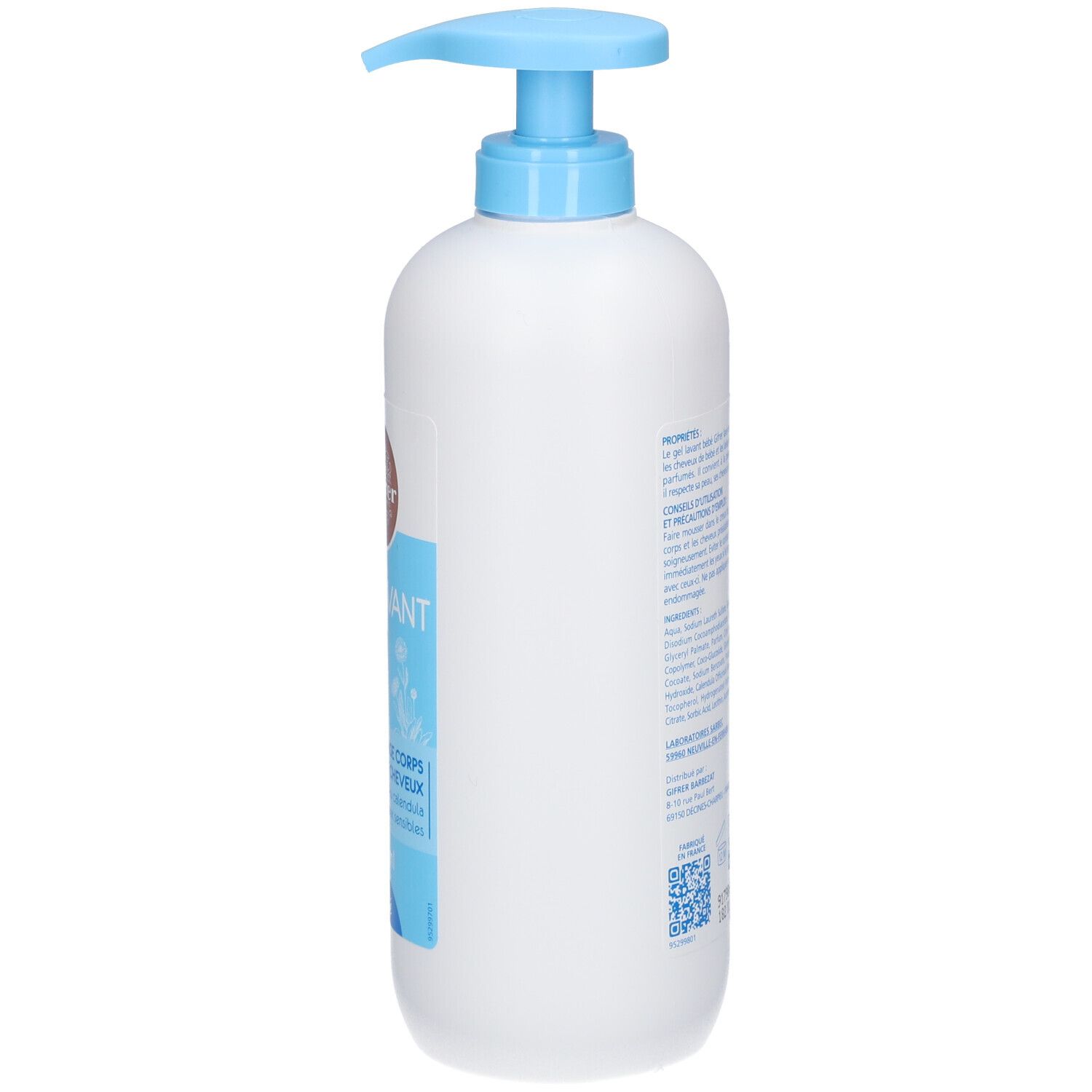 Gifrer Gel lavant 2 en 1 – Corps et cheveux