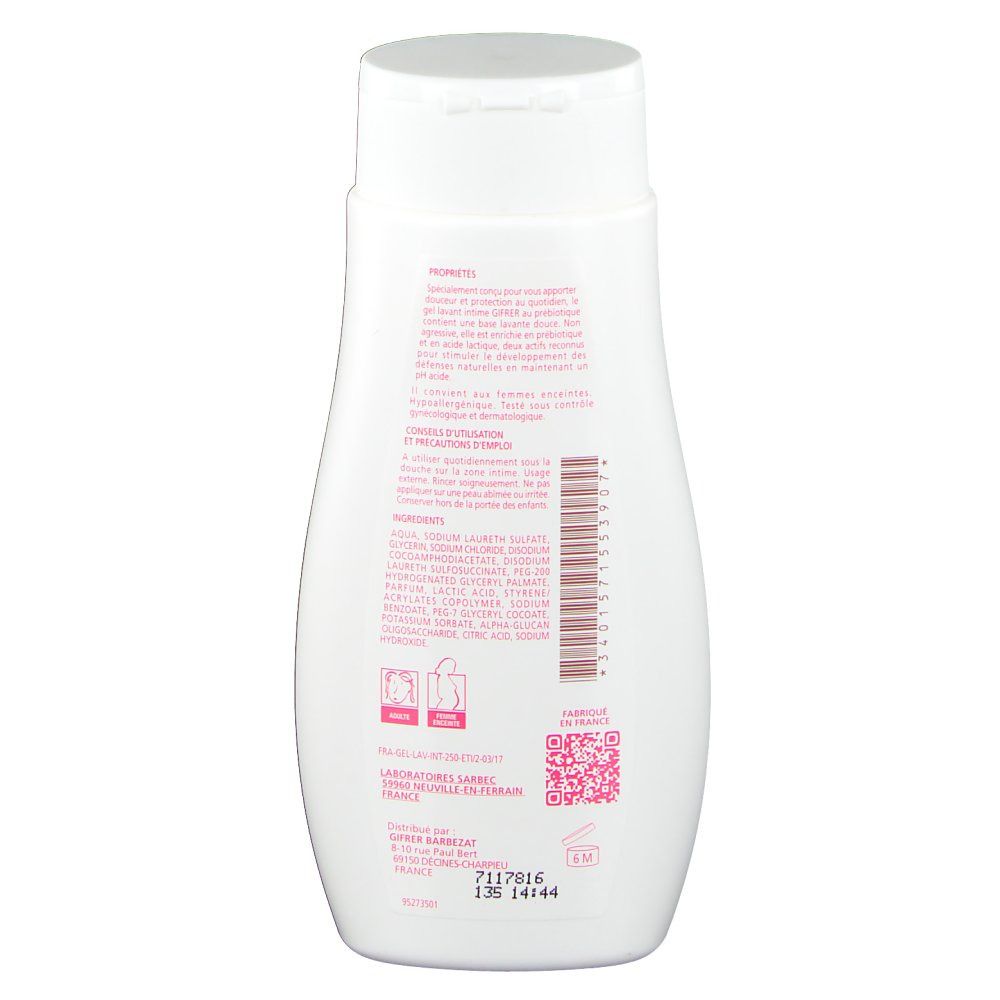 Gifrer Gel lavant intime