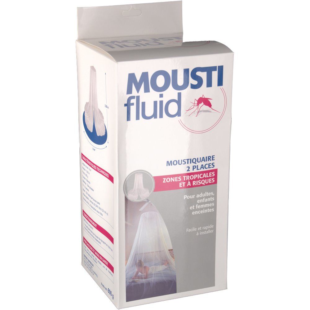 Gifrer Moustifluid Moustiquaire pour lit deux places