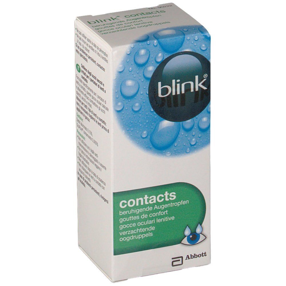 Blink contacts Gouttes de confort