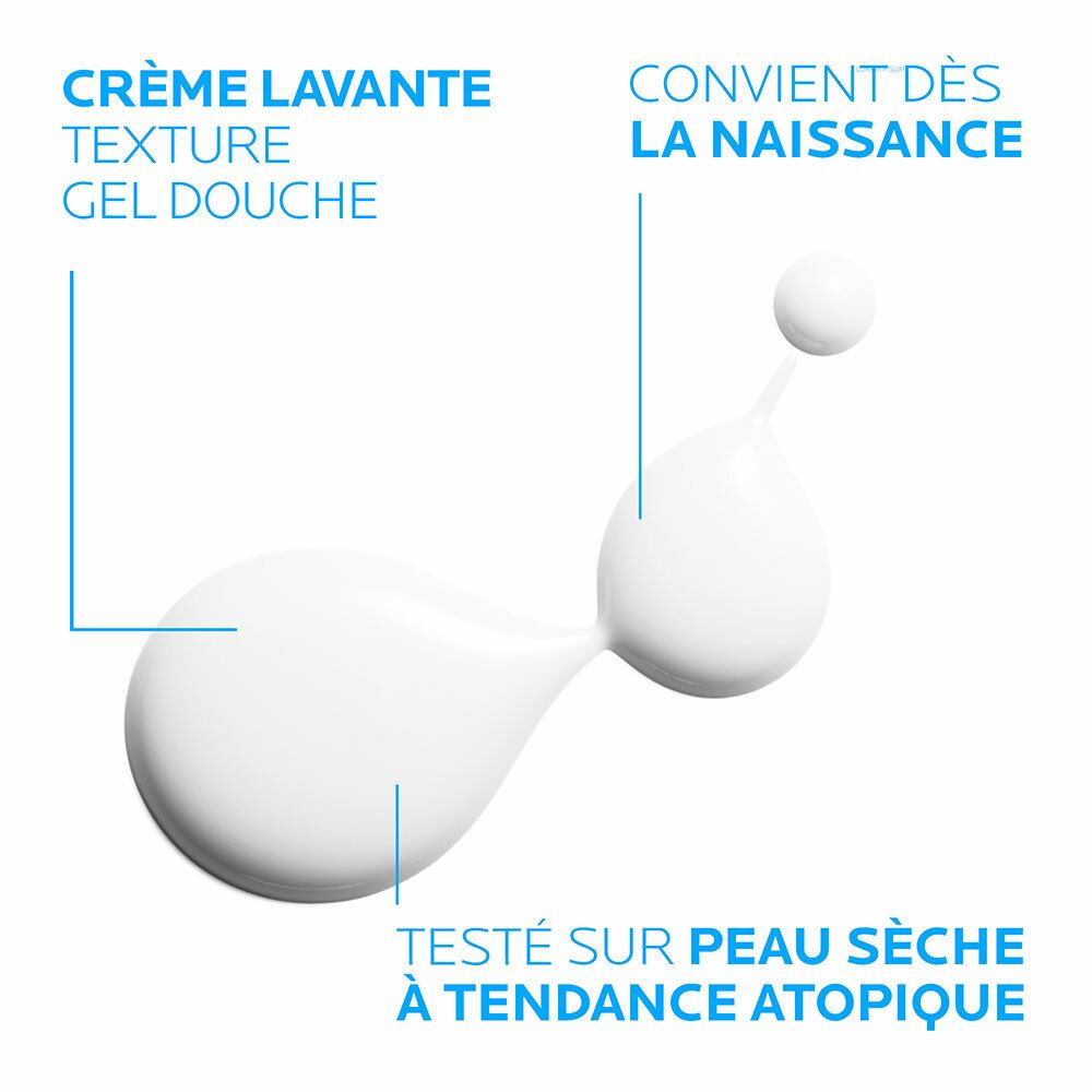 LA ROCHE POSAY LIPIKAR Syndet AP+ Crème Lavante Relipidante