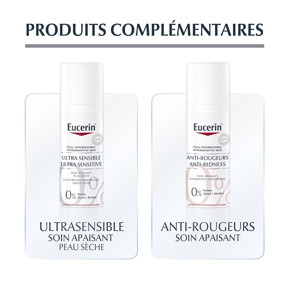 Eucerin® UltraSENSIBLE Peau Hypersensible UltraSENSIBLE Soin Apaisant Peau Normale à Mixte