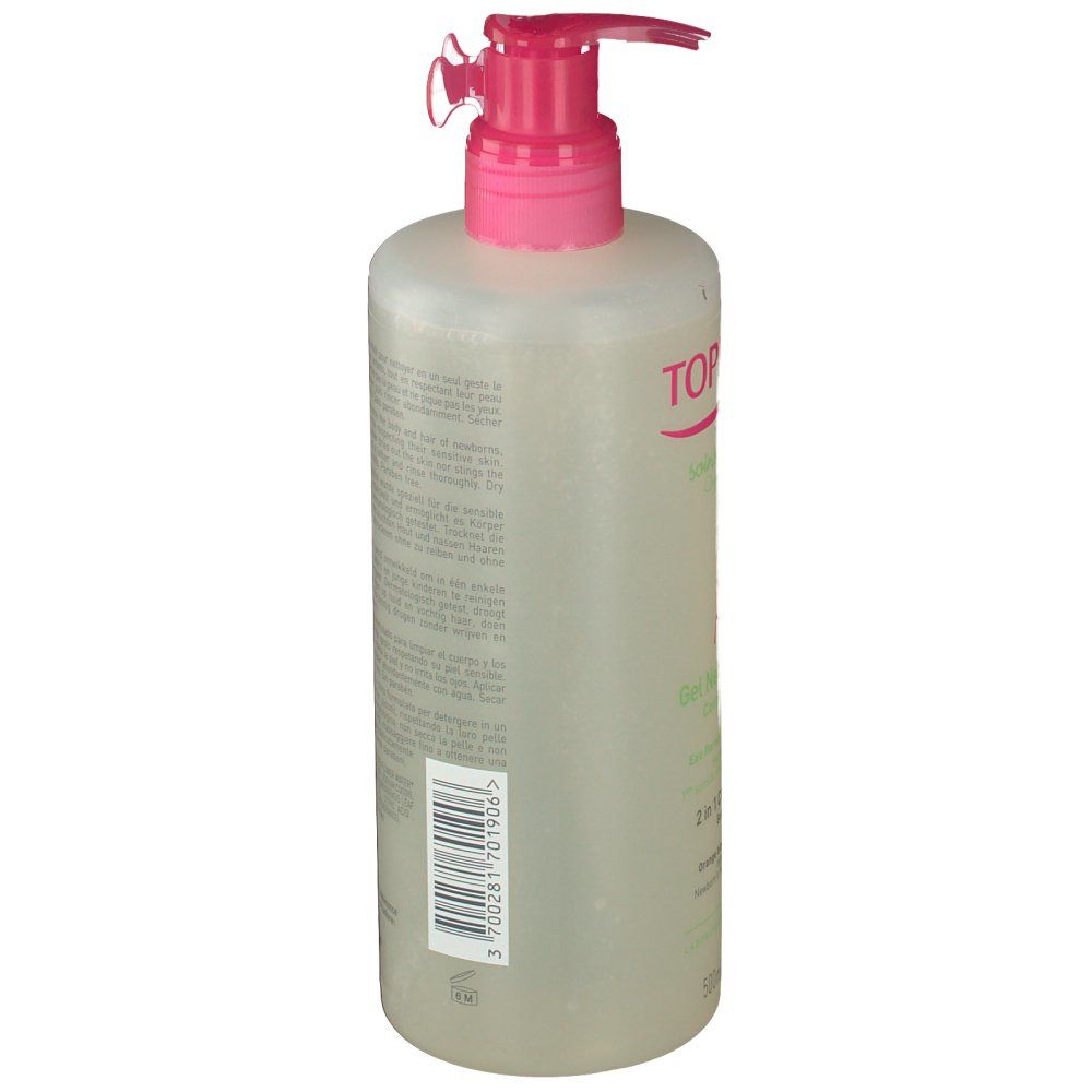 TOPICREM Soins Bébé Bio Gel Nettoyant 2 en 1