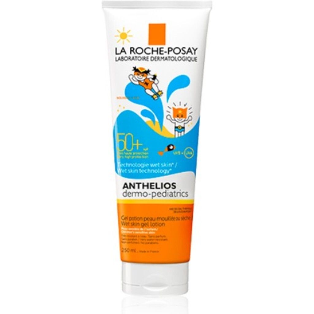 LA ROCHE POSAY ANTHELIOS SPF50+ Dermo-Pediatrics Gel potion peau mouillée ou sèche