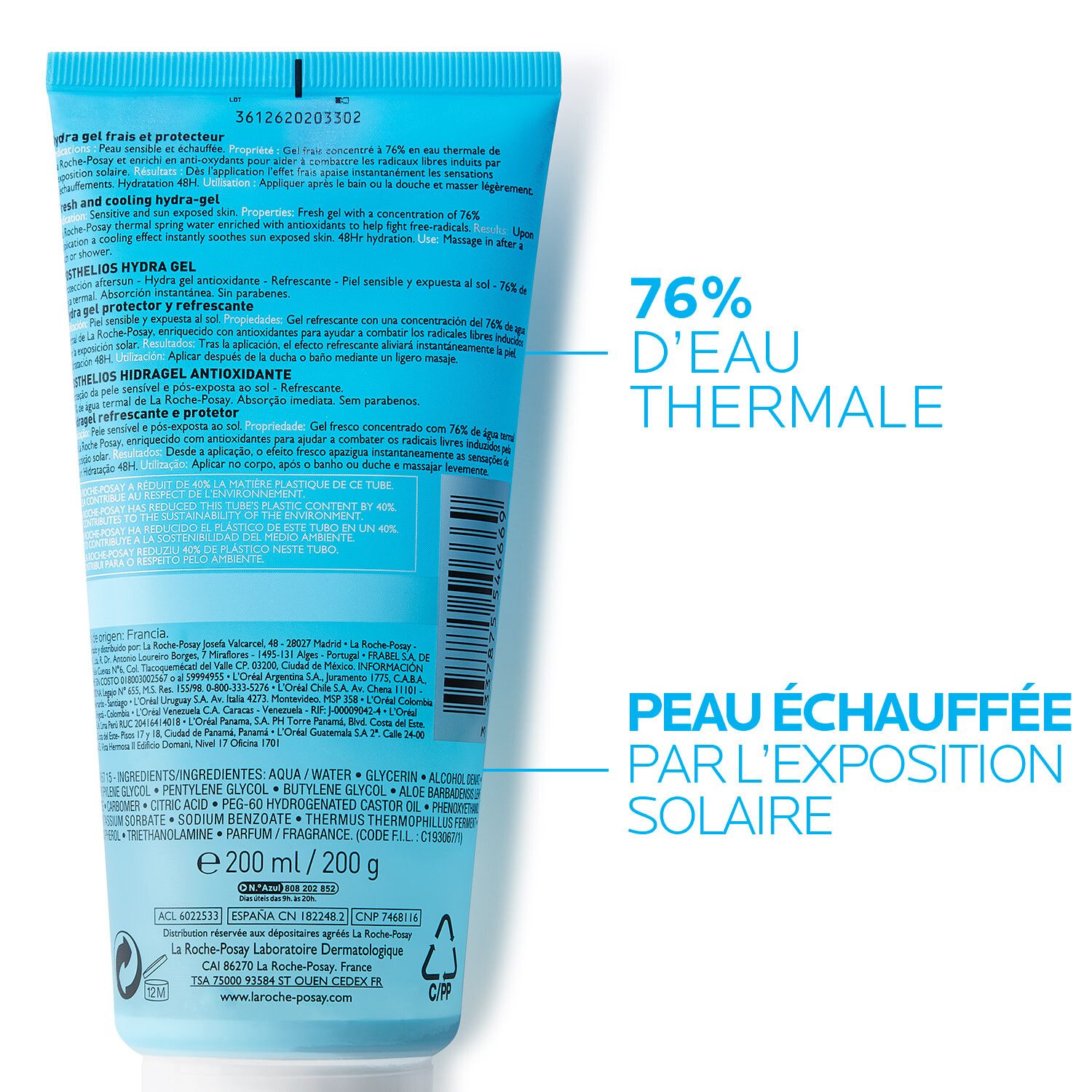 LA ROCHE POSAY POSTHELIOS Après-Soleil Gel fondant