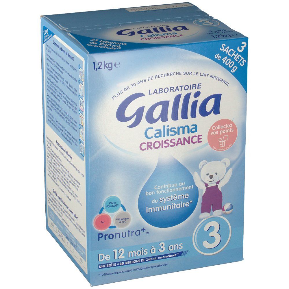 Gallia Calisma 3 Croissance