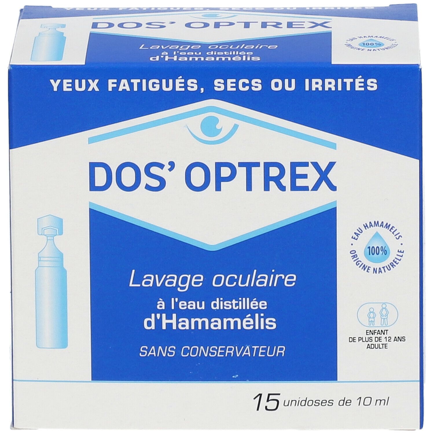 Dos'Optrex Lavage oculaire