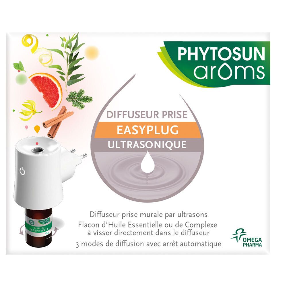 Phytosun Arôms Diffuseur EasyPlug Prise Murale Ultrasonique