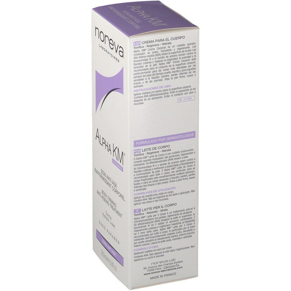 Noreva Laboratoires Alpha KM Soin raffermissant corporel