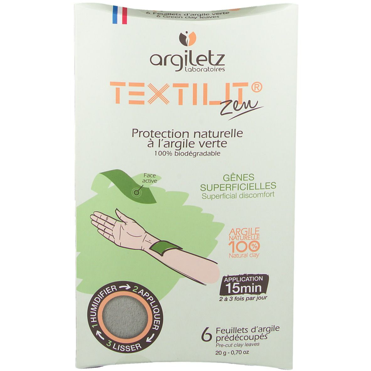 Argiletz Textilit Zen® Brins D'Argile