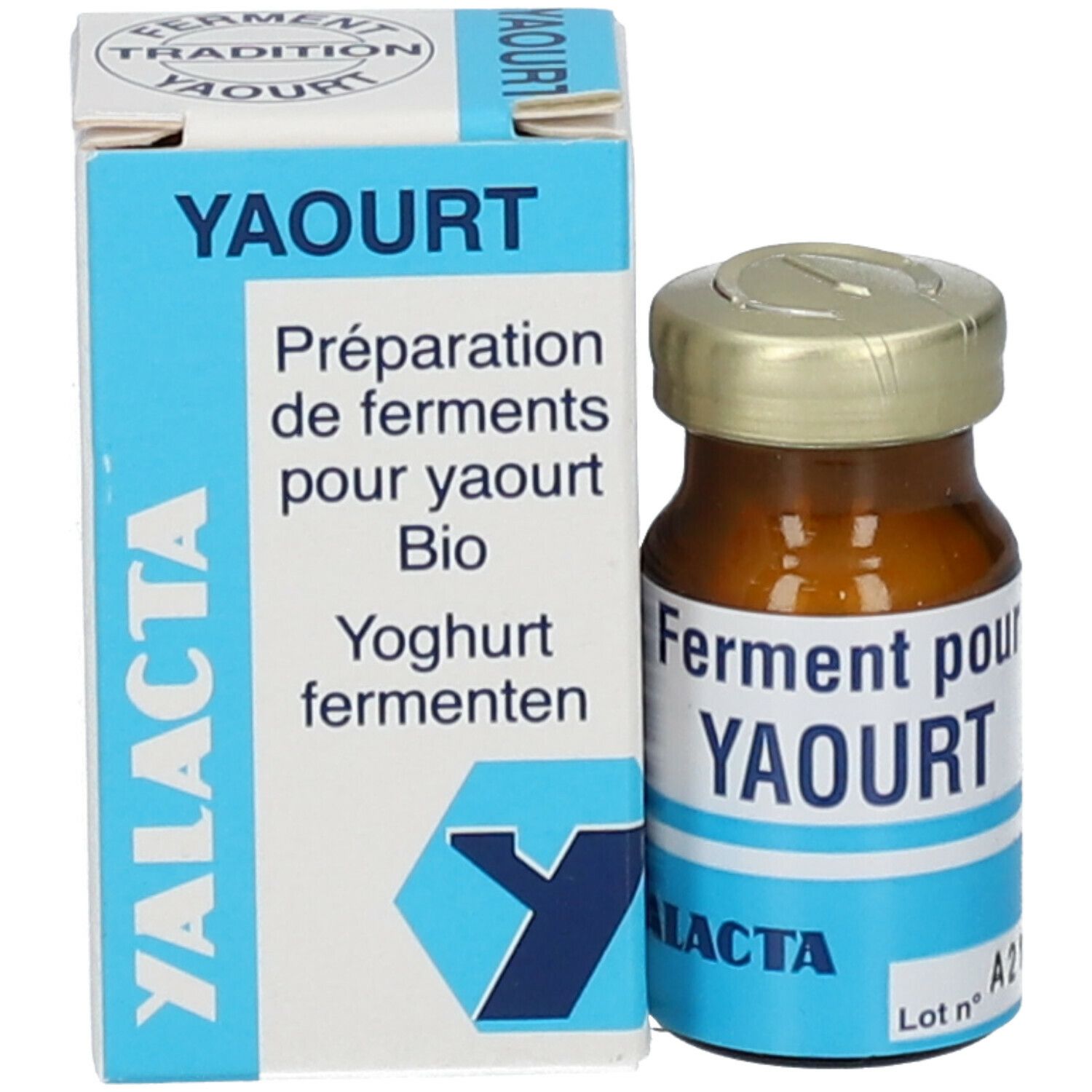 YALACTA FERMENTS YAOURT BIO 2 X 4 G - Pharmacodel