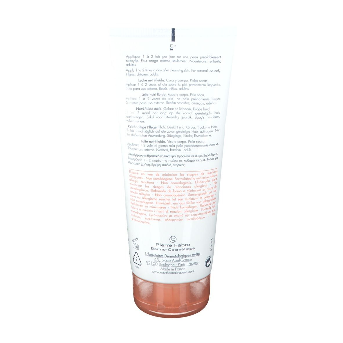 Avène TriXera NUTRITION Lait Nutri-fluide