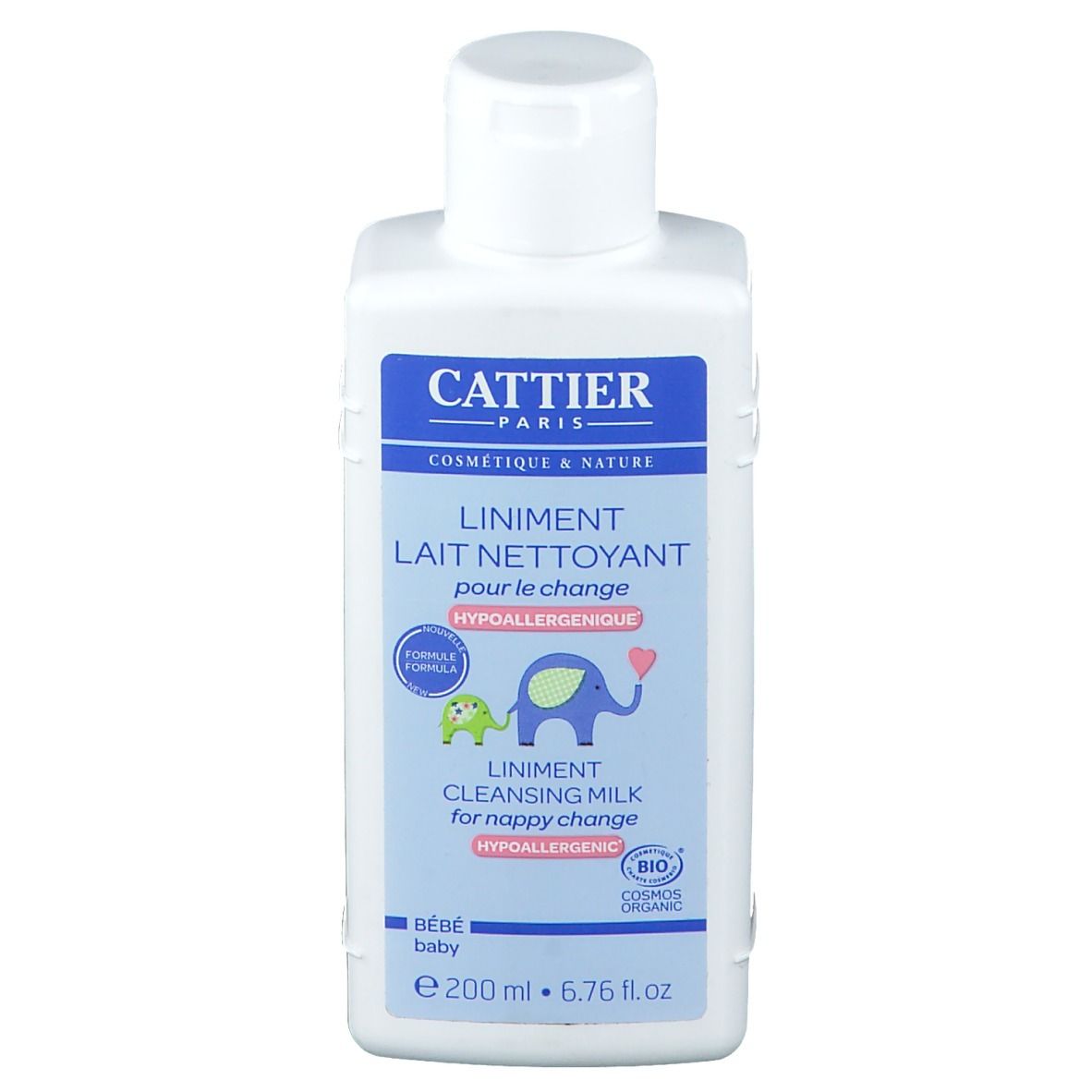 Cattier Liniment lait nettoyant pour le change