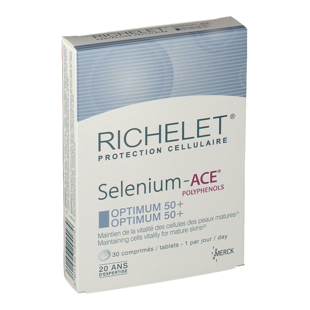 Merck Richelet® Sélénium ACE Optimum 50+ anti-âge