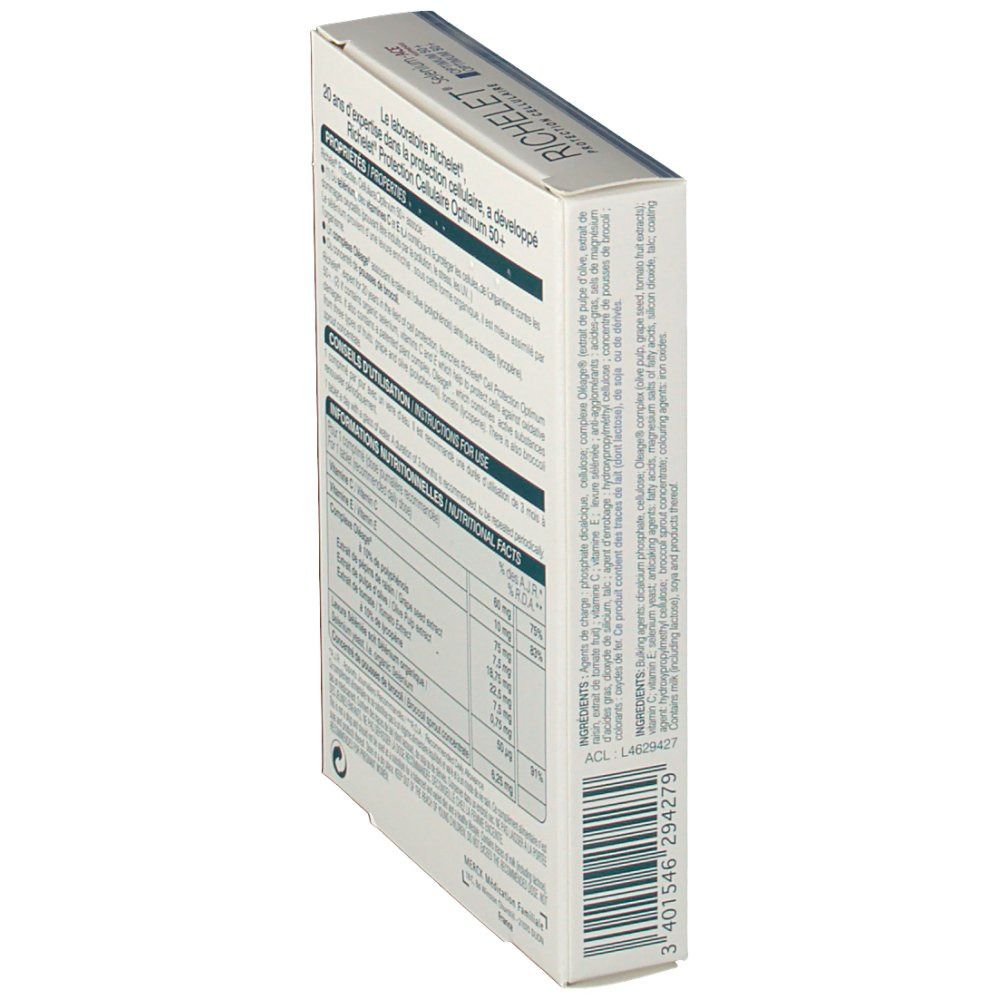 Merck Richelet® Sélénium ACE Optimum 50+ anti-âge