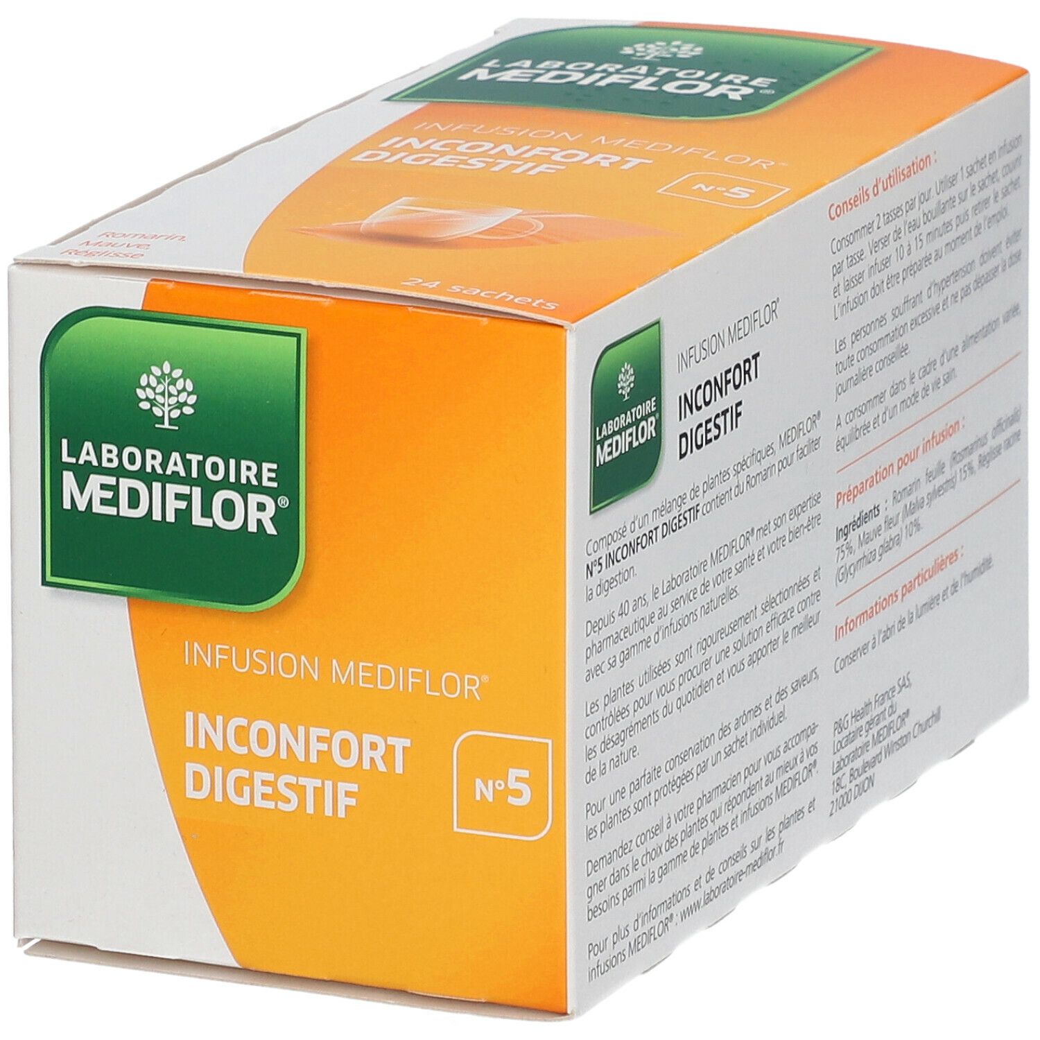Laboratoire Mediflor® N°5 Inconfort Digestif