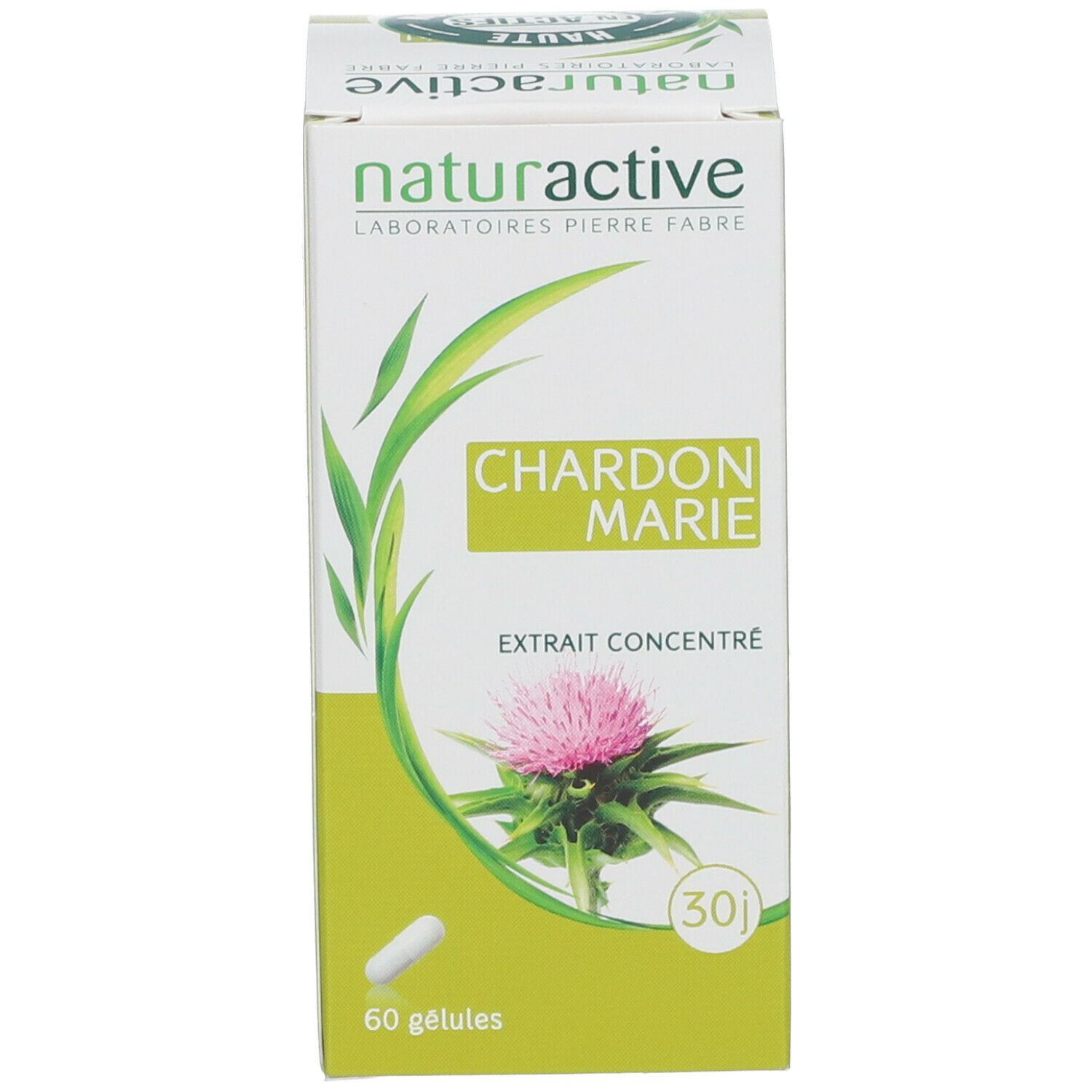 Naturactive Chardon Marie Extrait Concentré, 60 gélules.