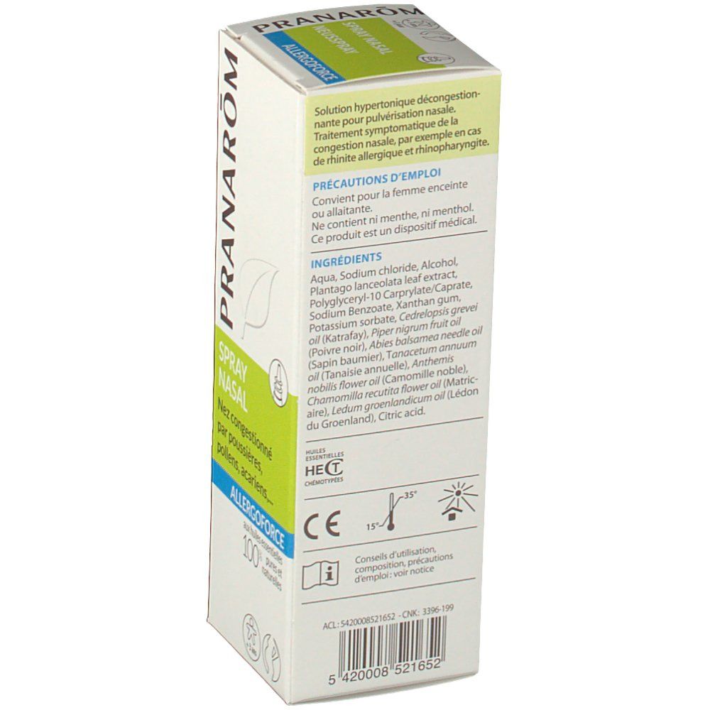 Pranarôm spray Anti-acariens allergoforce