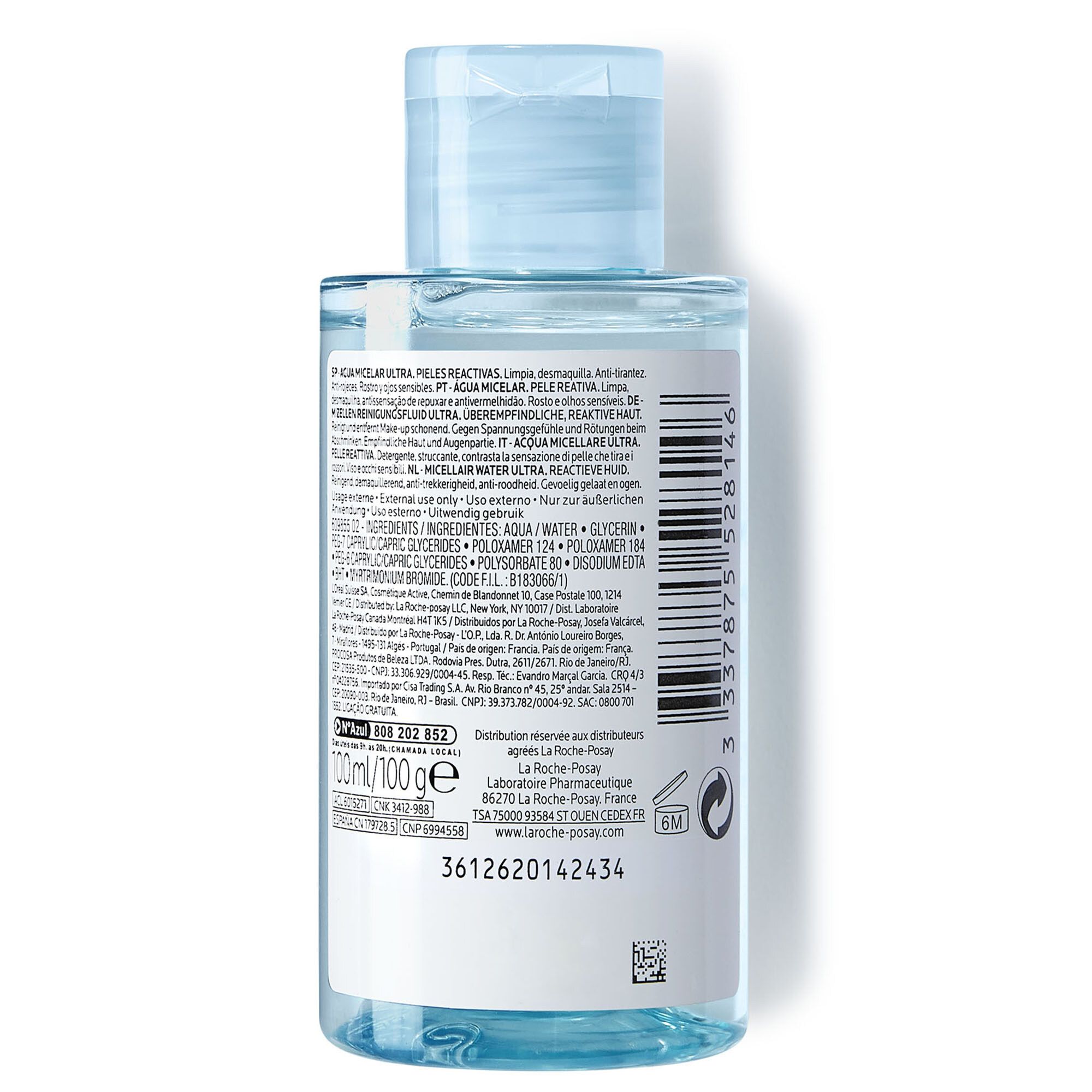 LA ROCHE POSAY Eau micellaire ULTRA peau reactives