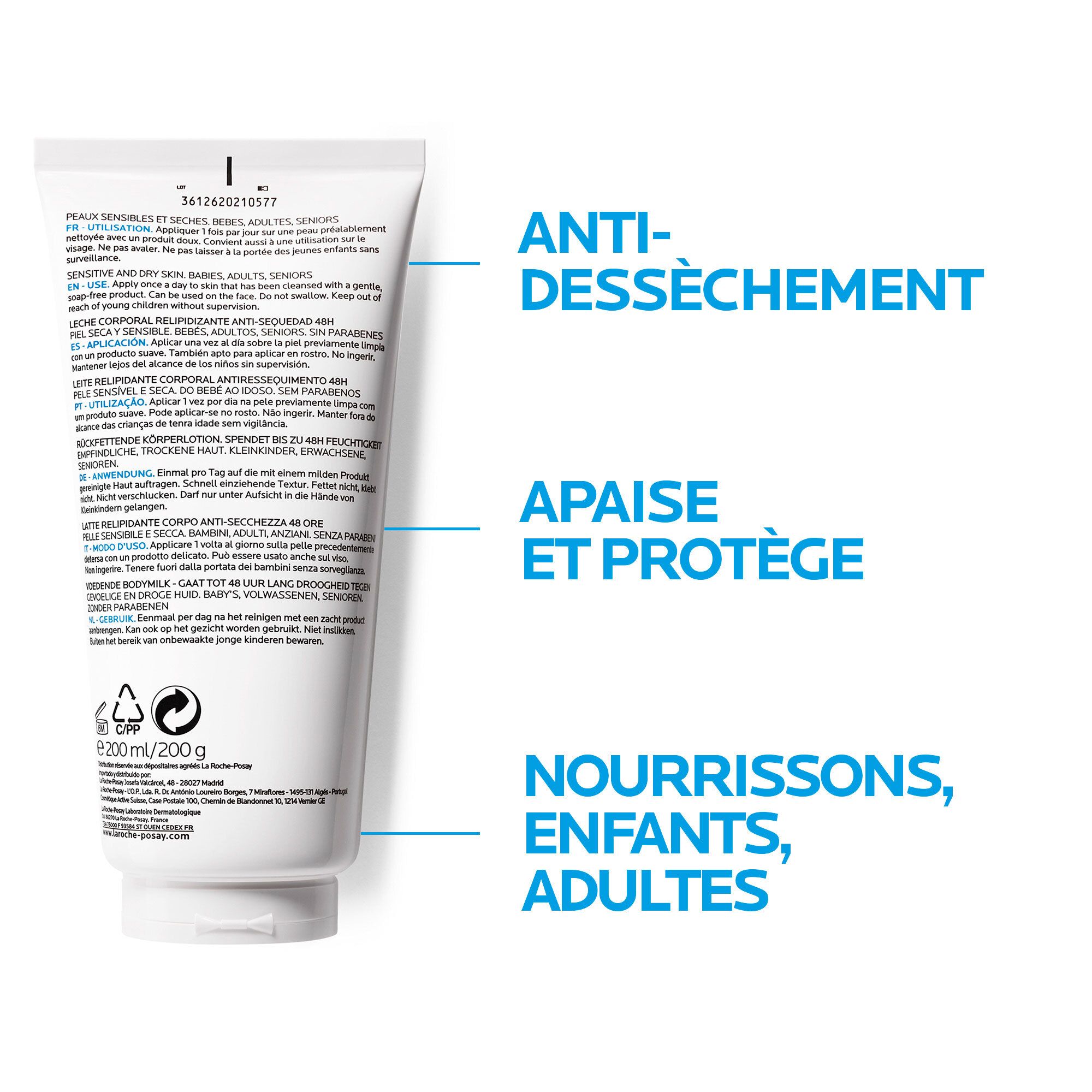 LA ROCHE POSAY LIPIKAR Lait