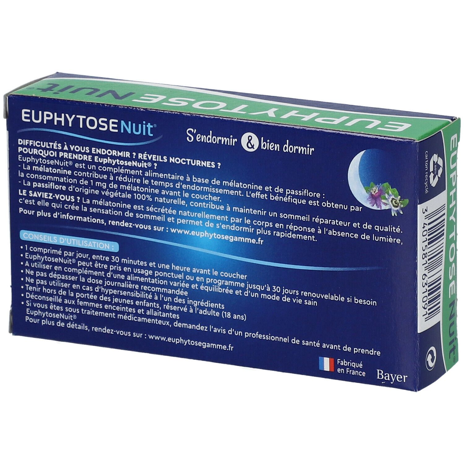 Promotion Euphytose nuit - Pharmacie en ligne