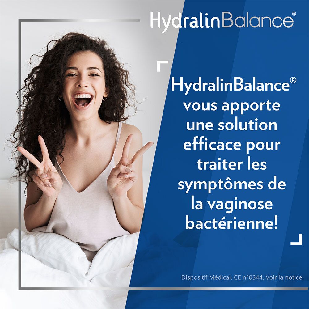 HydralinBalance® Gel Vaginal Contre Vaginose Bactérienne Triple Action