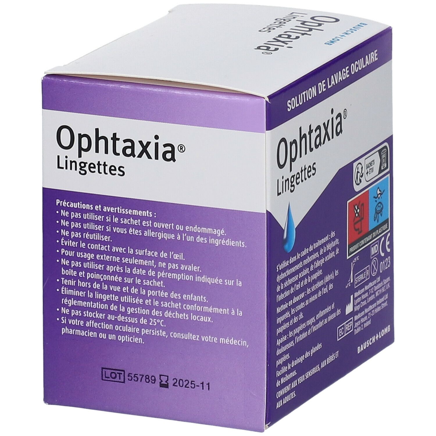 Ophtaxia® Lingettes