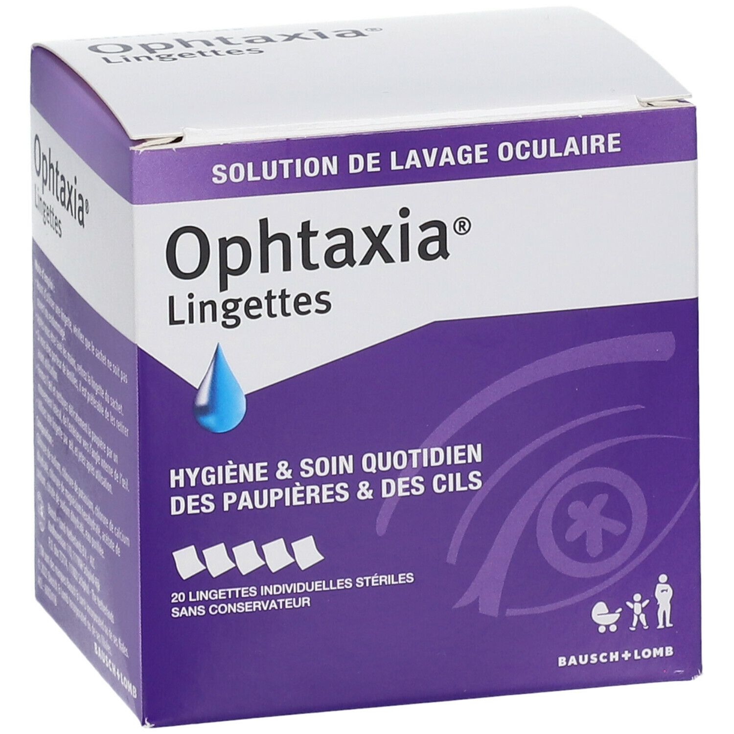 Ophtaxia® Lingettes