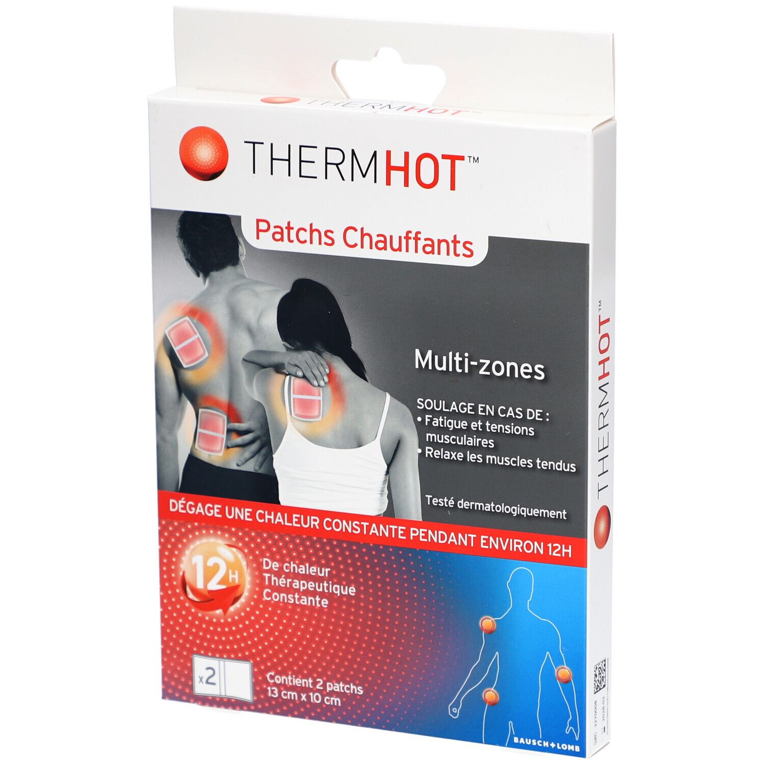 ThermHot Multi-Zones 2 Patchs Chauffants