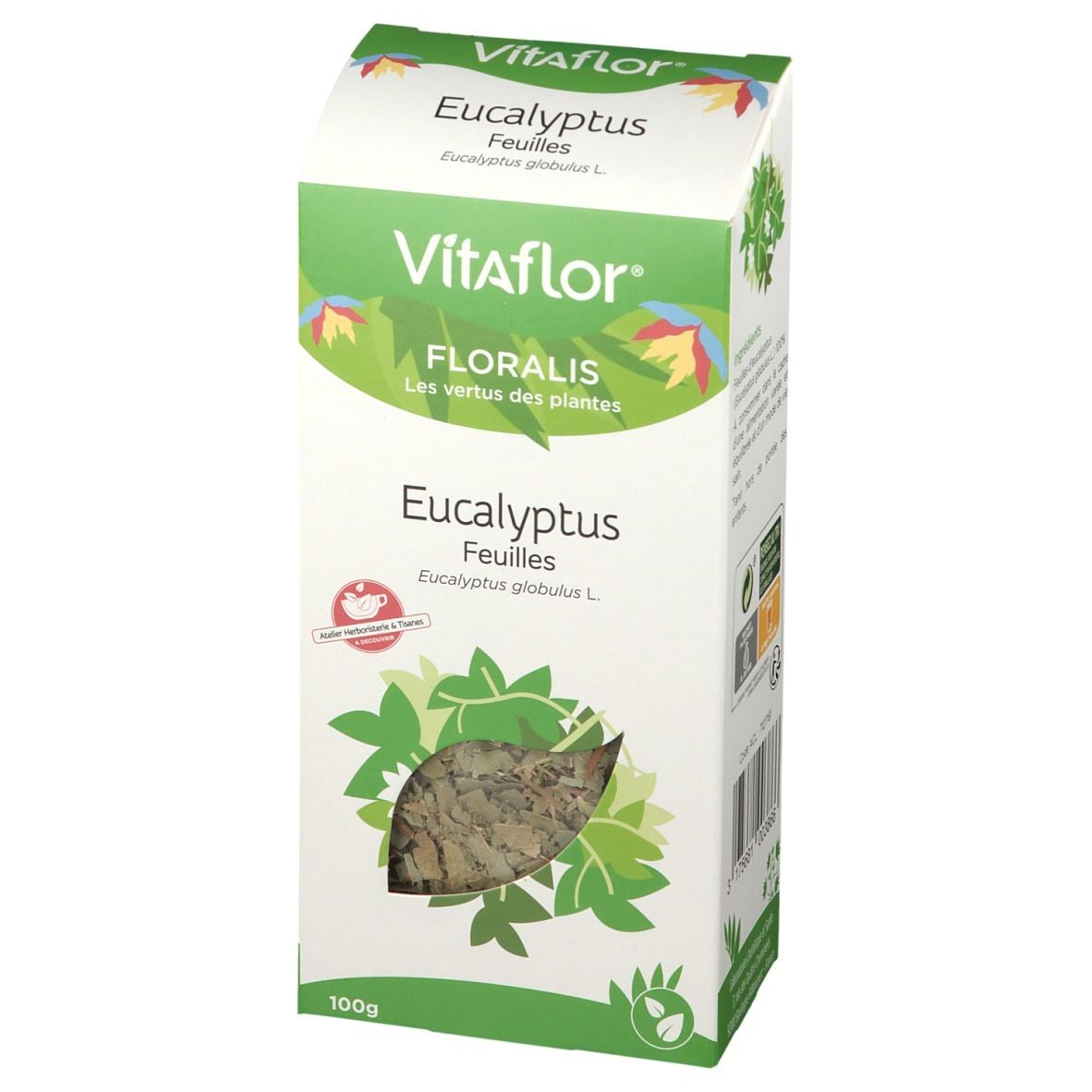 Tisane Eucalyptus feuille 100 GRS - France Herboristerie
