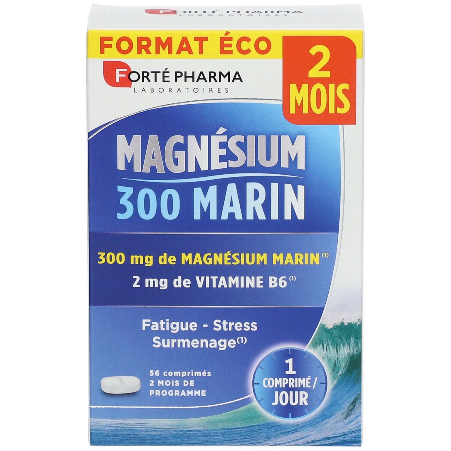 Forté Pharma Magné 300 Marin 56 Pc(s) - Redcare Pharmacie