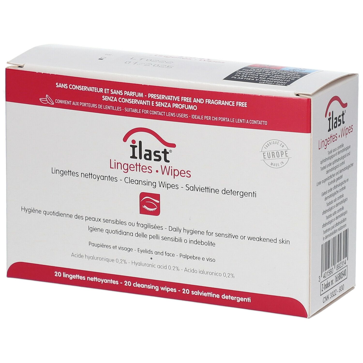 ilast® Lingettes nettoyantes
