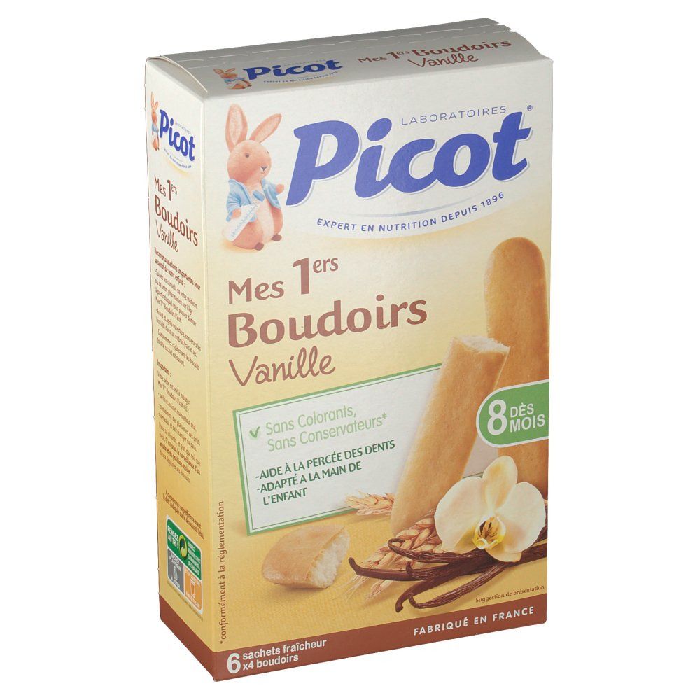 Picot® Mes 1ers Boudoirs Vanille
