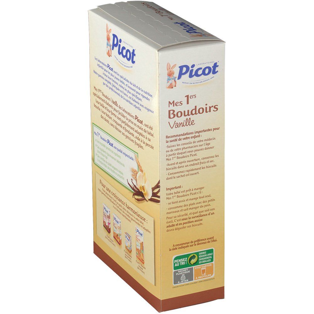 Picot® Mes 1ers Boudoirs Vanille