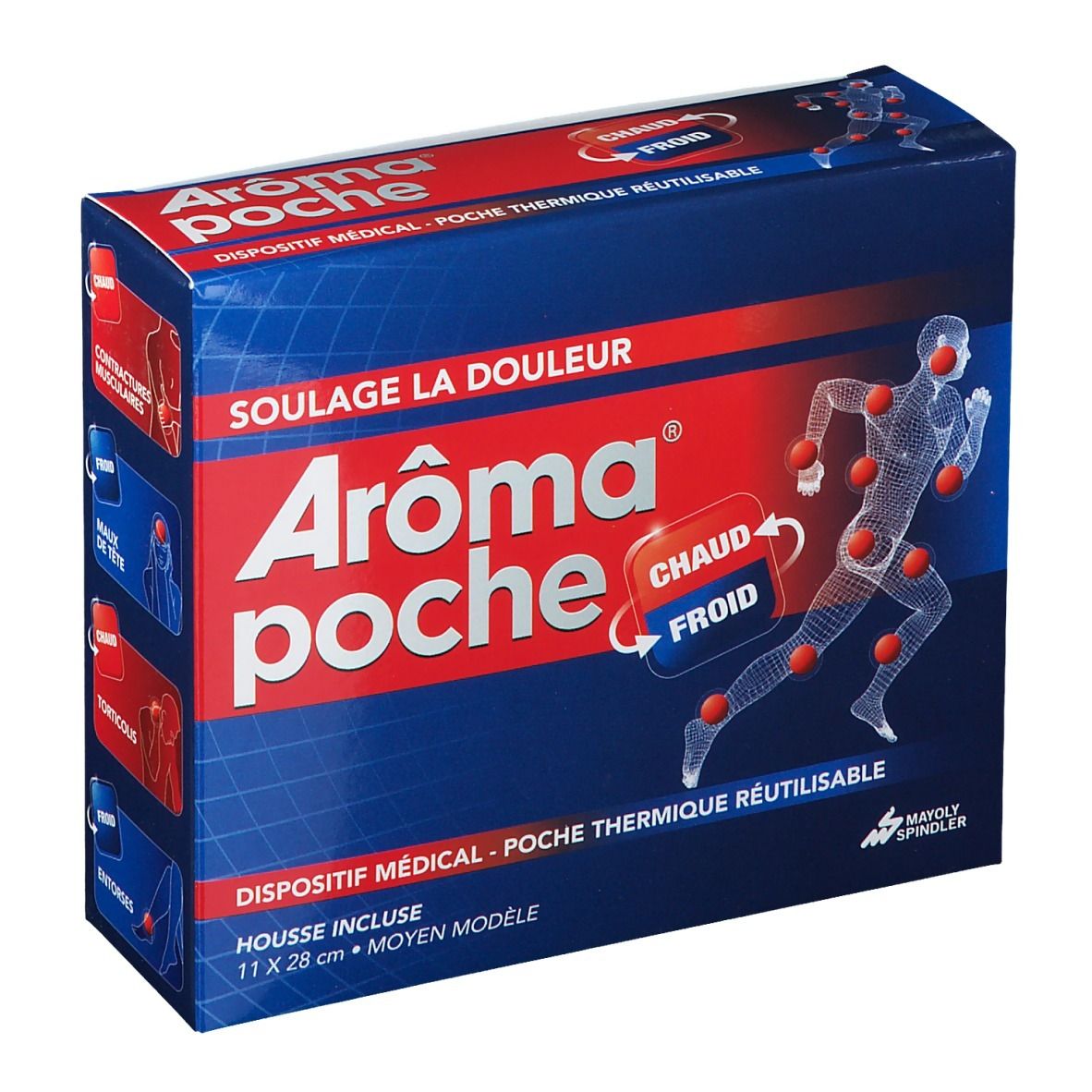 arôma® poche chaud/froid 11 x 28 cm