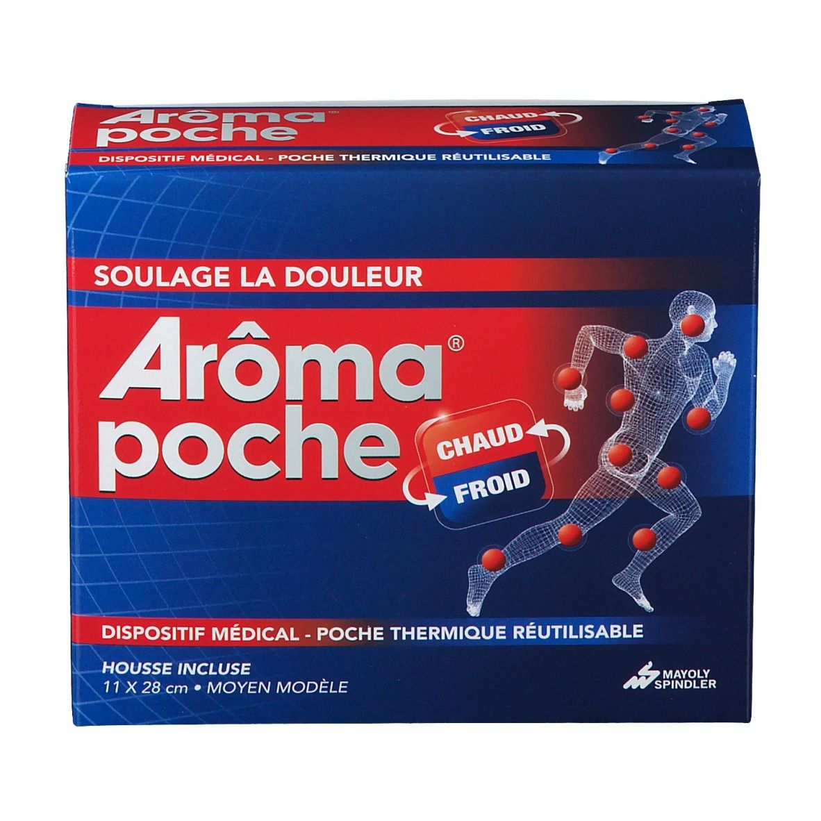 arôma® poche chaud/froid 11 x 28 cm