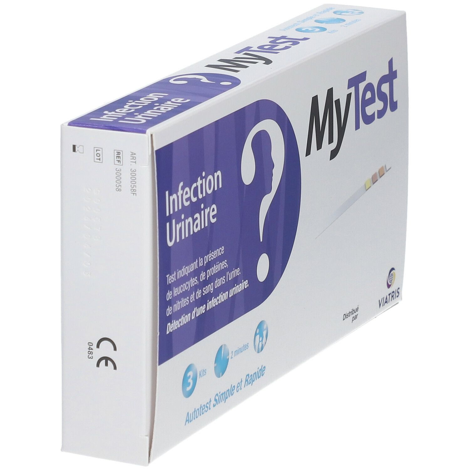 Mylan MyTest Infection Urinaire Pack Avec 3 Kits