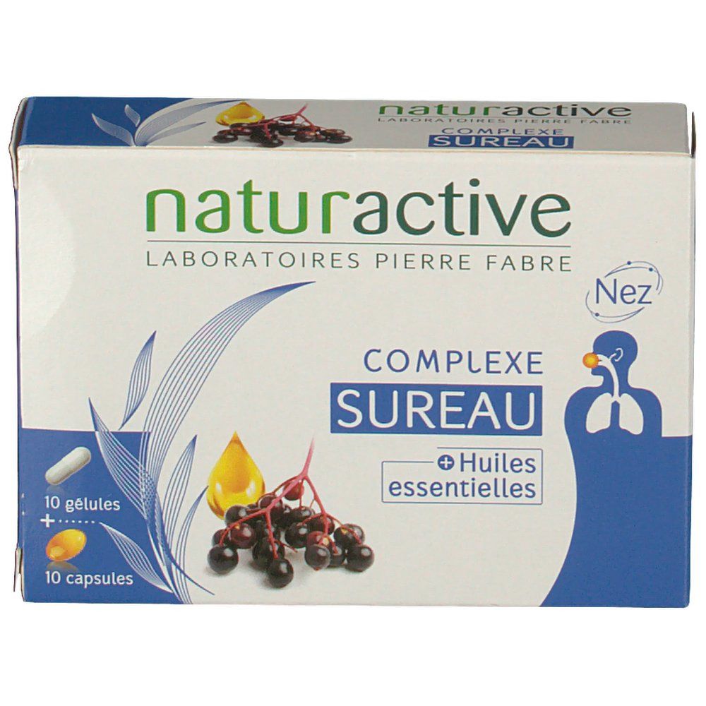 Naturactive DUAL aux essences Sureau + Huiles essentielles