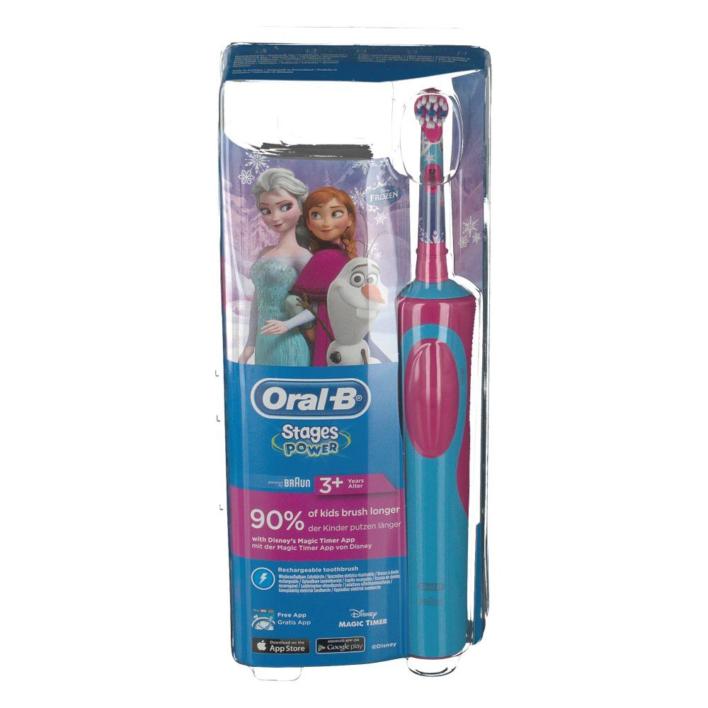 Brosse à Dents électrique Oral-B Stages Power Pour Enfants – Avec Magic Timer – Neuf
