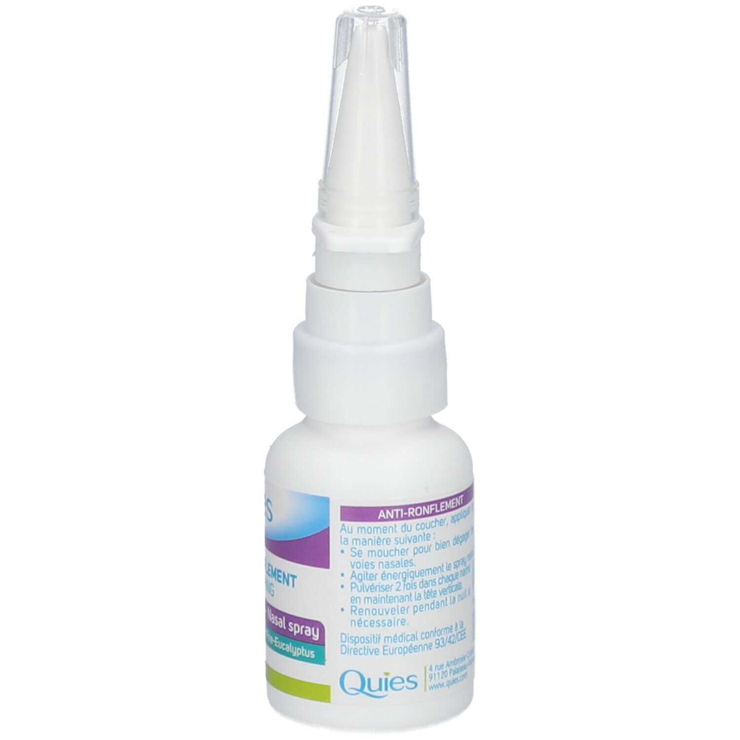 Quies Spray nasal anti ronflement