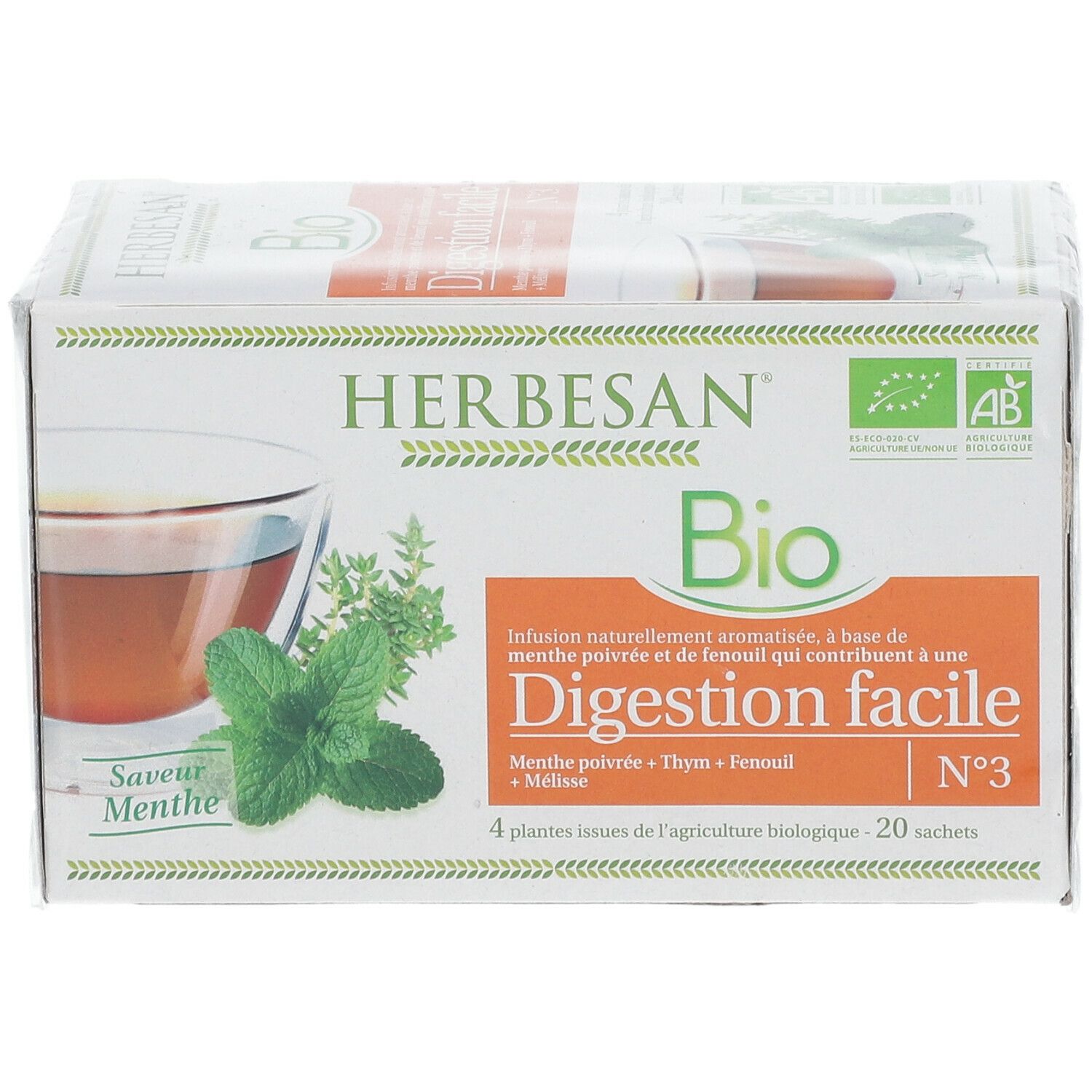 Herbesan® infusion Digestion facile bio