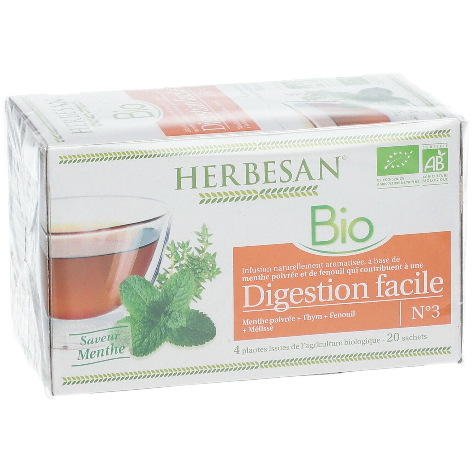 Herbesan® infusion Digestion facile bio