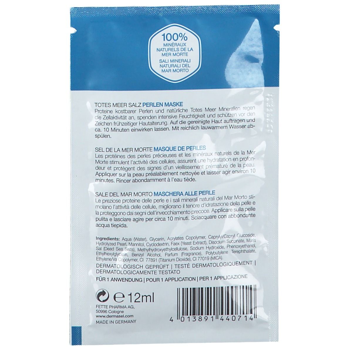 DermaSel® Masque de Perles