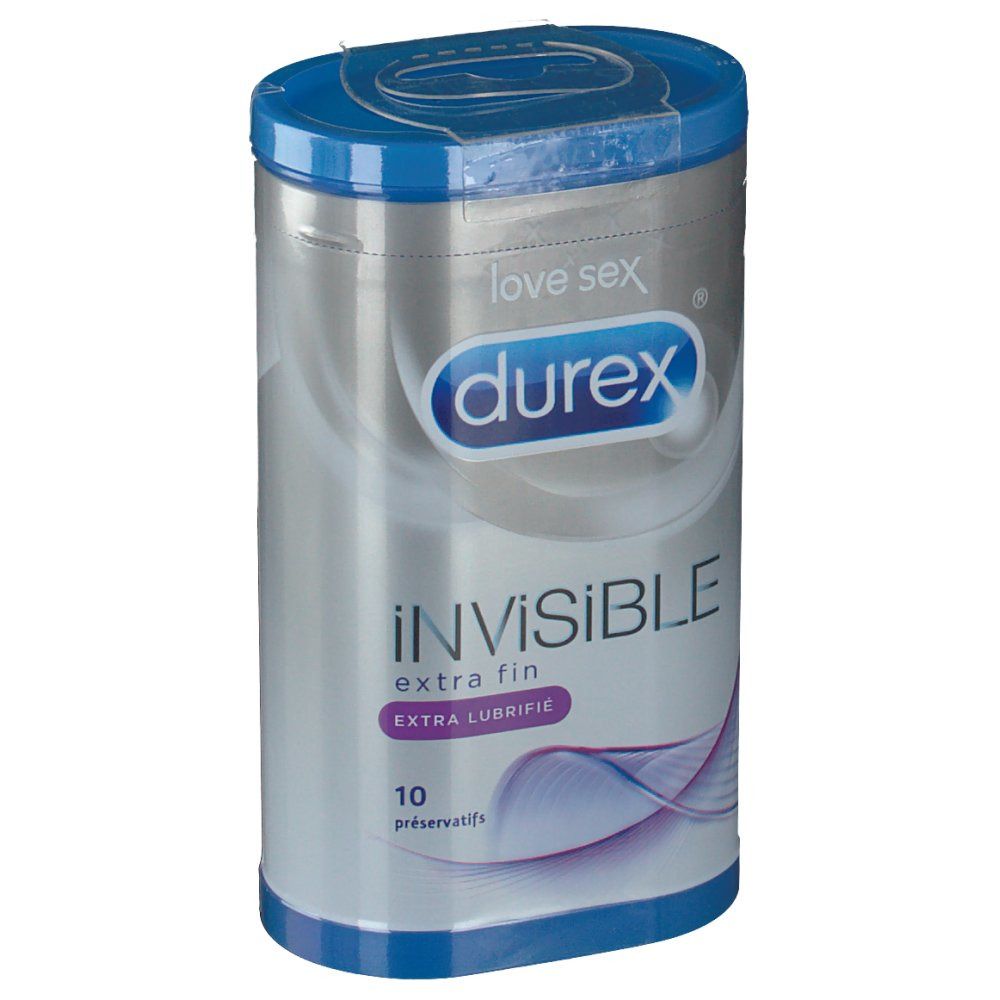 durex® invisible extra lubifié