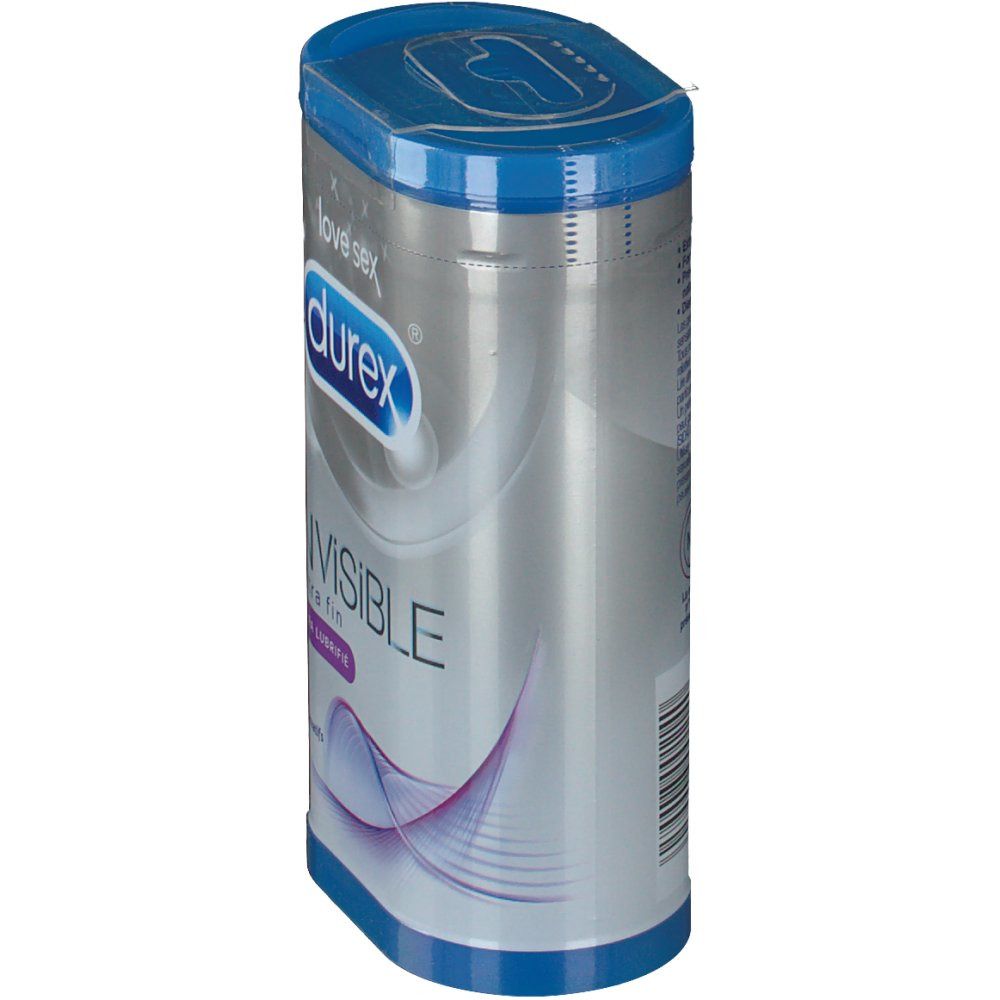durex® invisible extra lubifié
