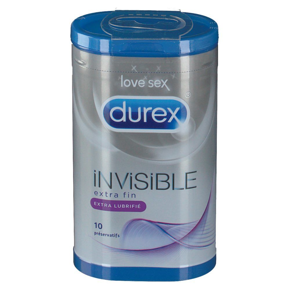 durex® invisible extra lubifié