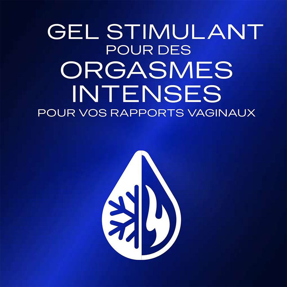 Durex Gel Orgasm' Intense - Gel stimulant - Effet Chaud/Froid - 10ml