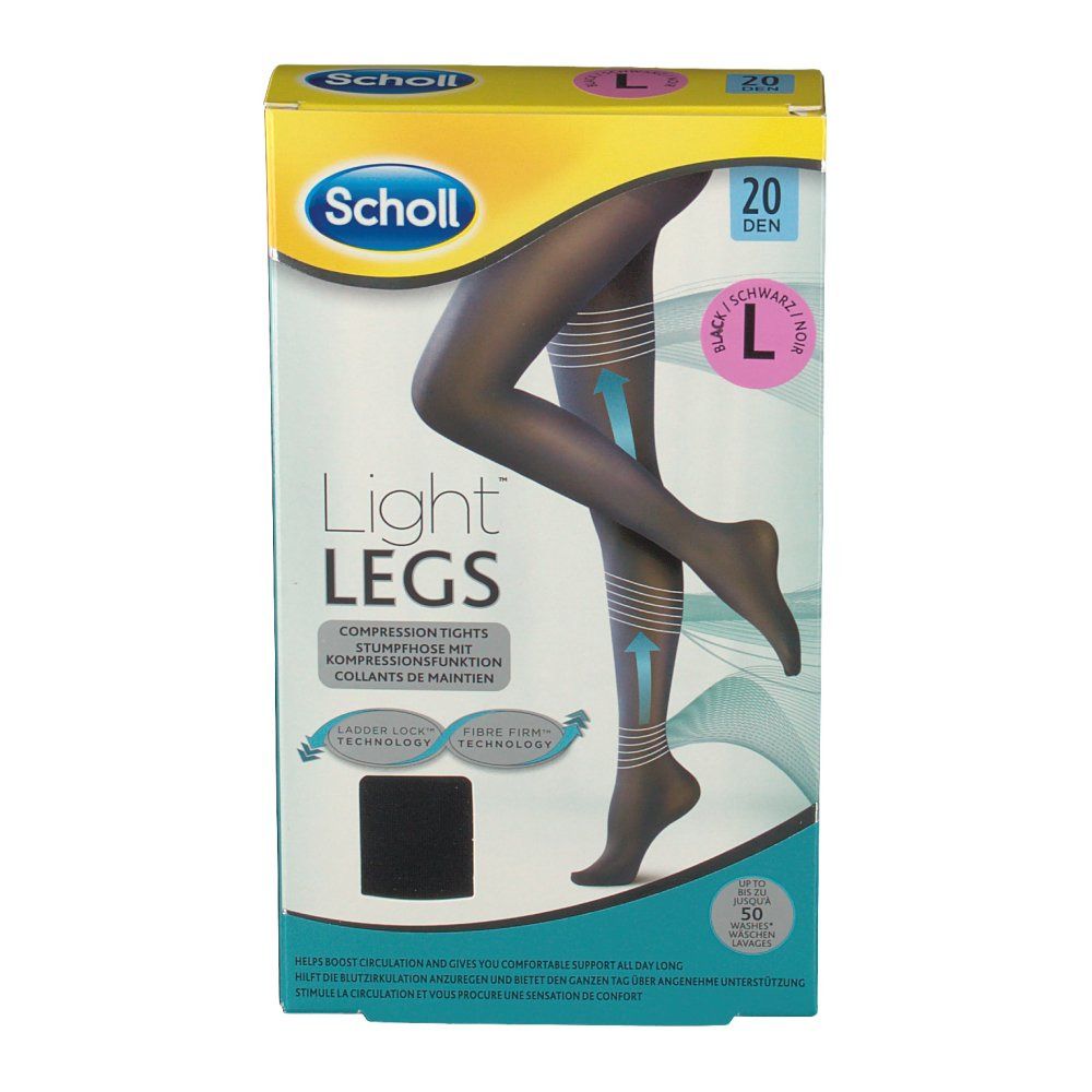Scholl® Light Legs™ 20 DEN Noir Gr. L