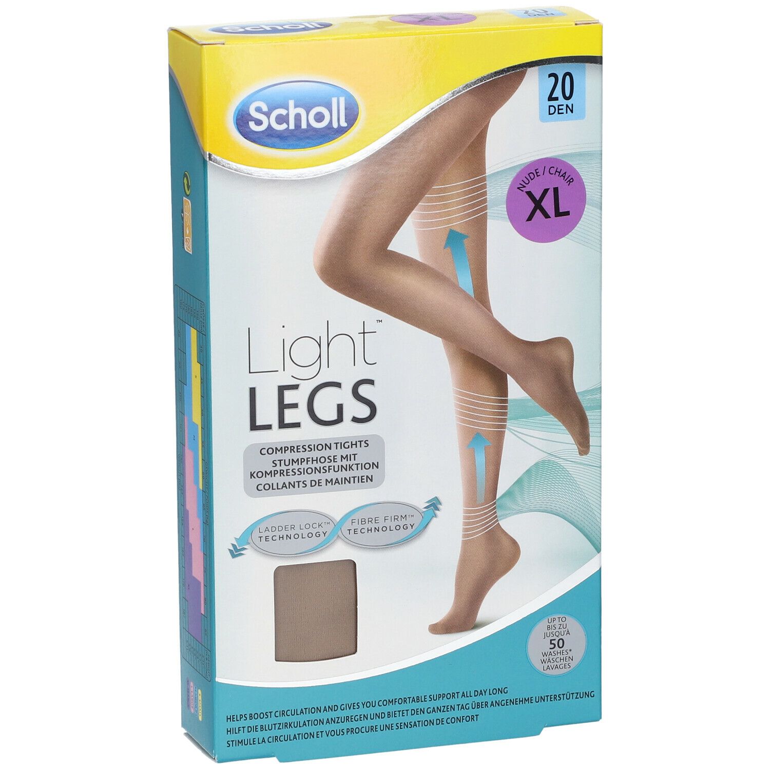 Scholl® Light Legs™ 20 DEN Chair Gr. XL