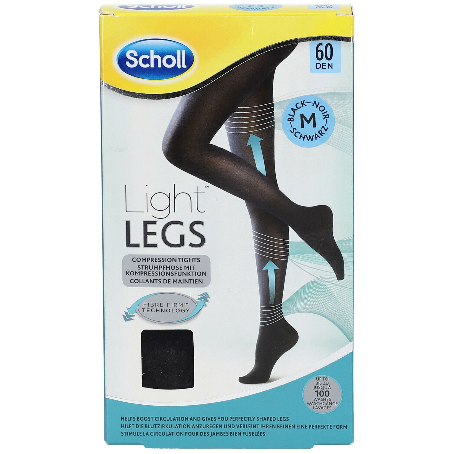 Scholl® Light Legs™ 60 DEN Noir Gr. M